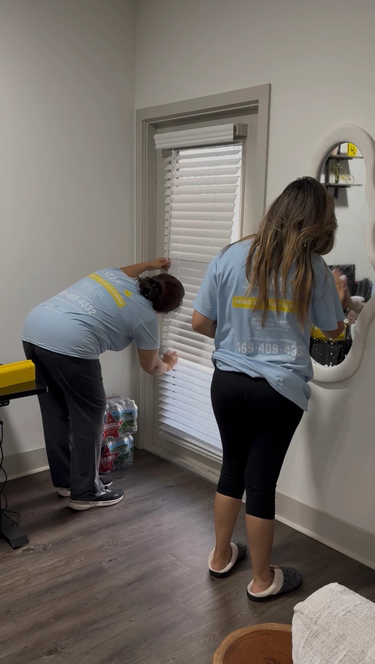Kove Maid & House Cleaning Services team working in a home – Cumming & Johns Creek